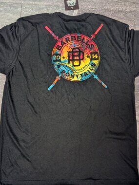 Barbells And Ponytails "Palm Power" S/S T-Shirt SZ XL NEW